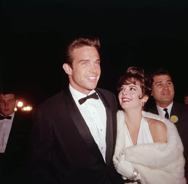 Warren Beatty and Natalie Wood made a splashy arrival in 1962.